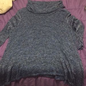 Long sleeve plus size casual shirt